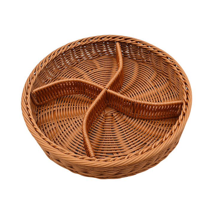 Multi-Compartment Woven Organizer Tray Stornfield