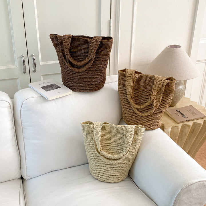 Handmade straw bag Stornfield