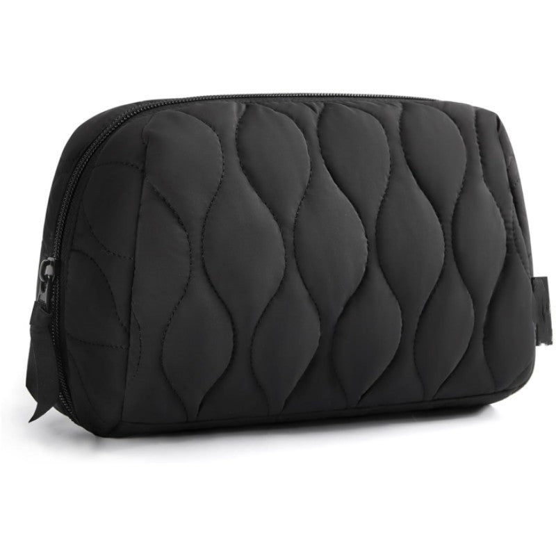 Cosmetic Organizer Bag with Cross Pattern Stornfield