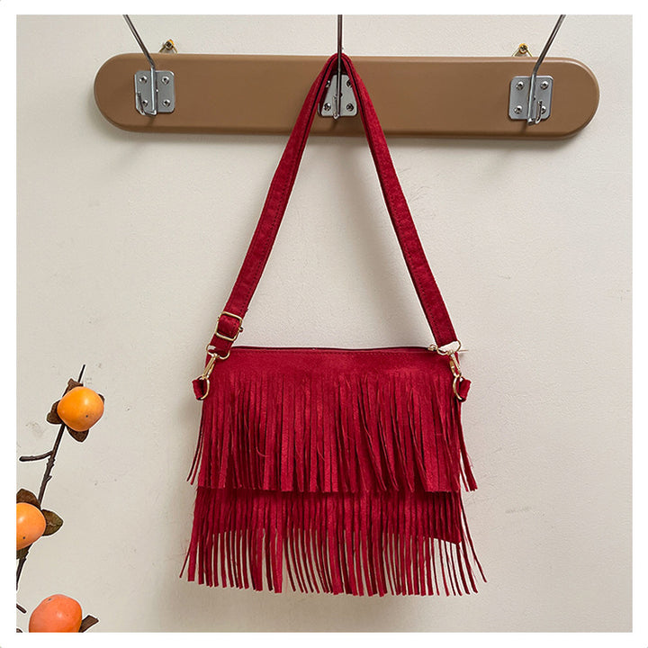 WoStylish Fringe Crossbody Bag Stornfield