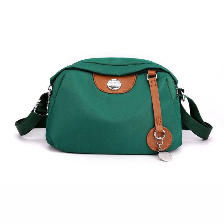 Shoulder bag with adjustable shoulder strap and clear compartment system Stornfield
