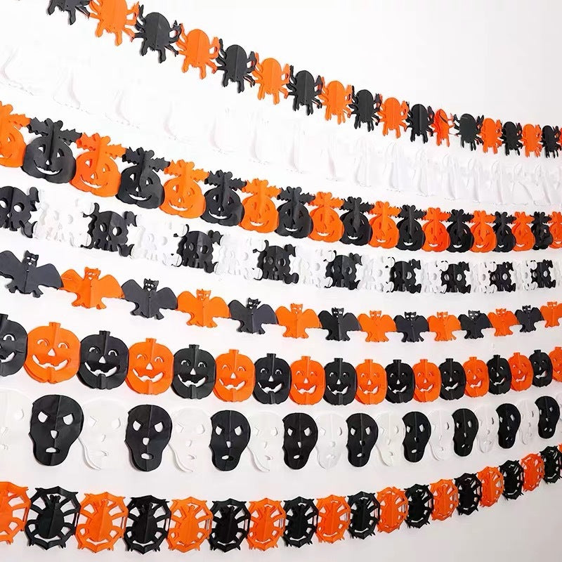 Decorative Halloween Bat Garland Stornfield