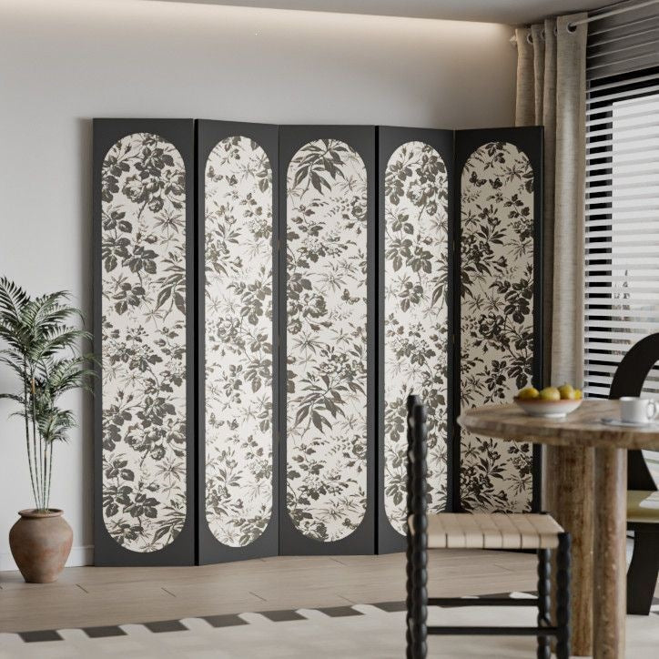 Artistic Floral Room Divider Stornfield