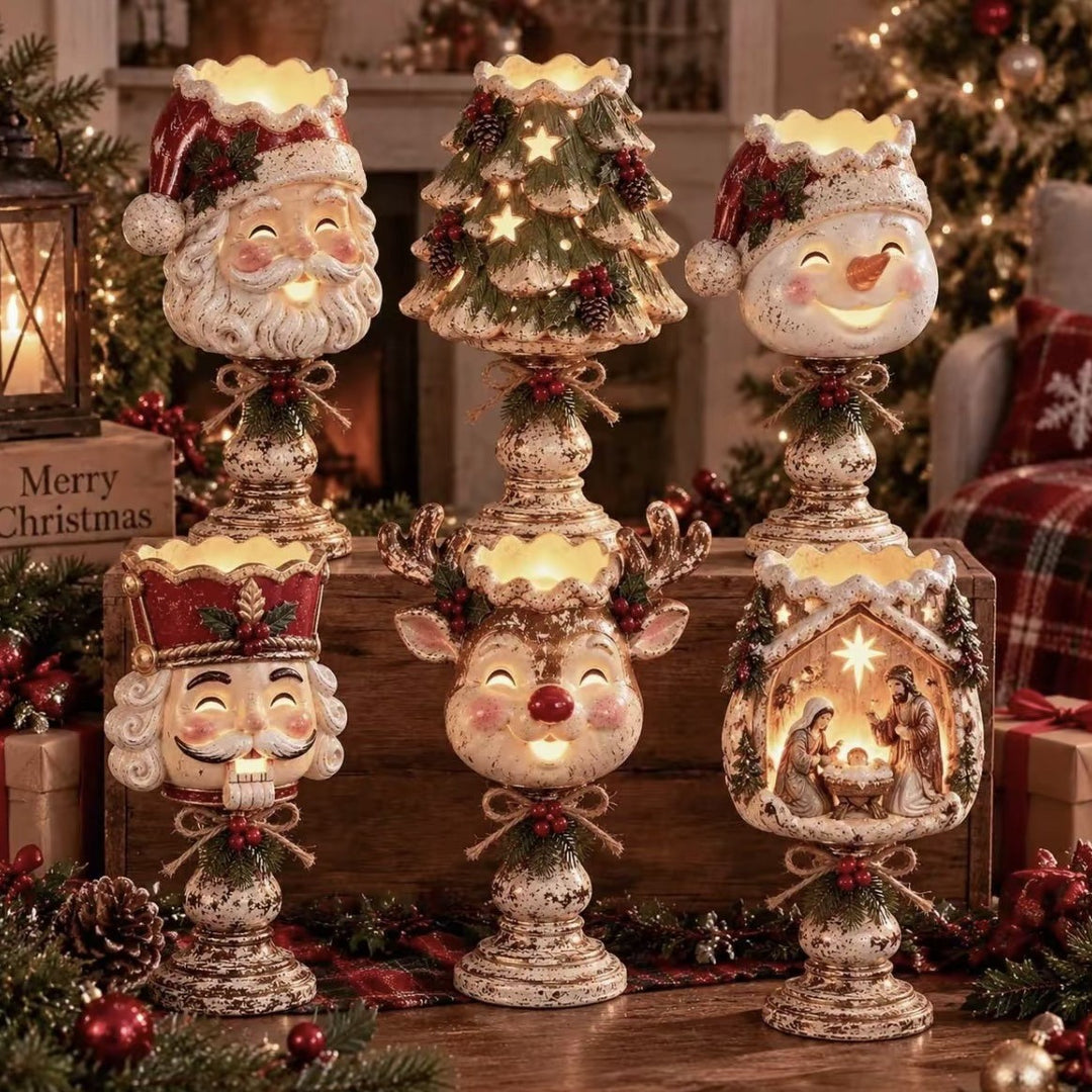 Decorative nutcracker table lamp Stornfield