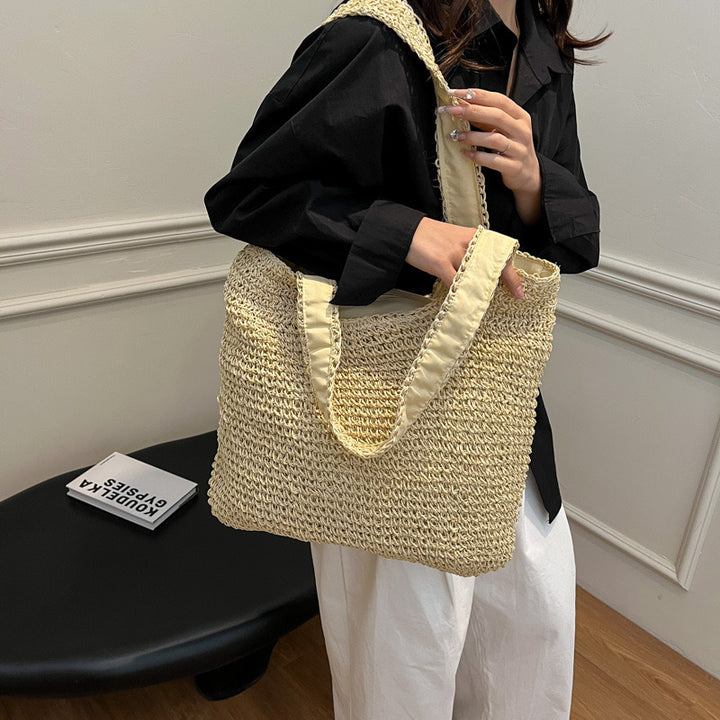 Handmade natural fiber bag Stornfield