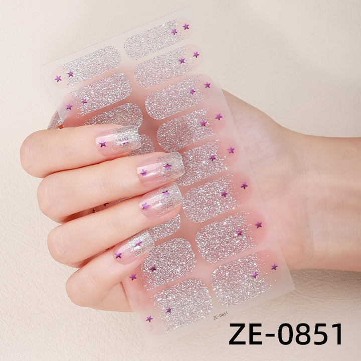 Starry Ombre Nail Wraps