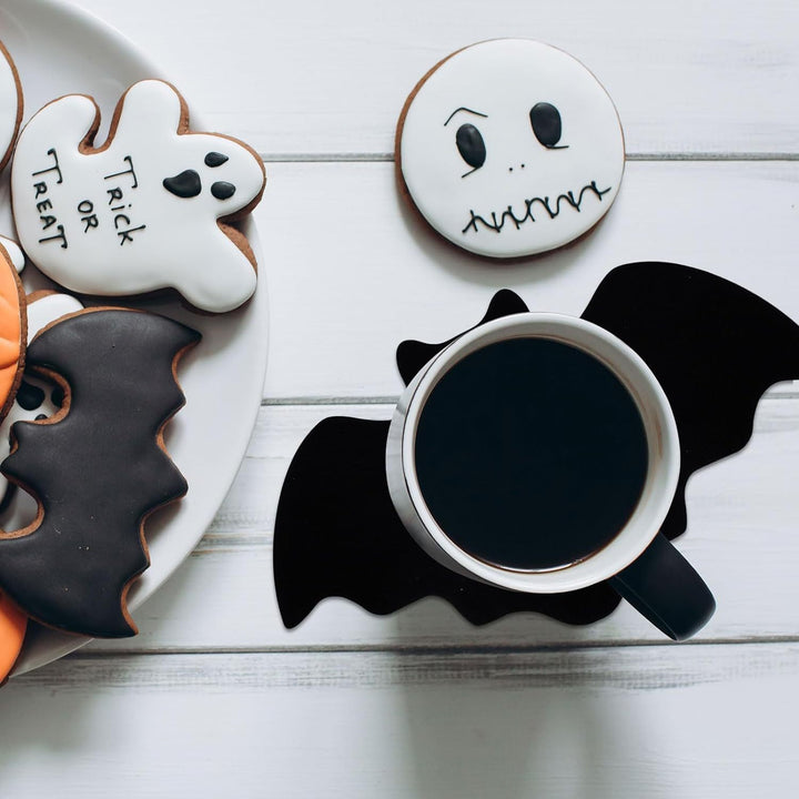 Detailed vinyl bat wall sticker for Halloween decoration