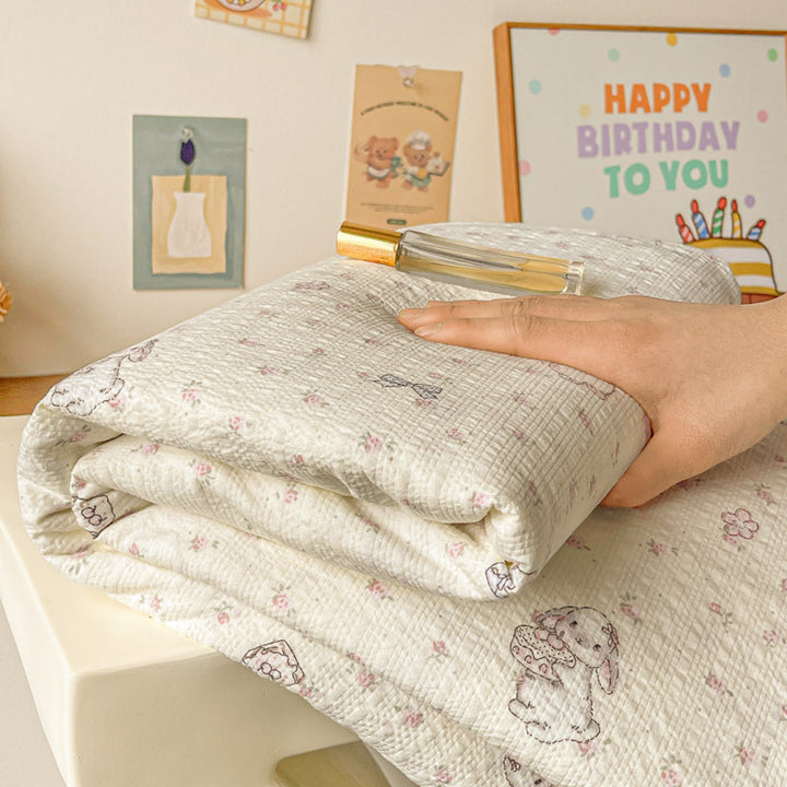 Reversible Playful Baby Quilt