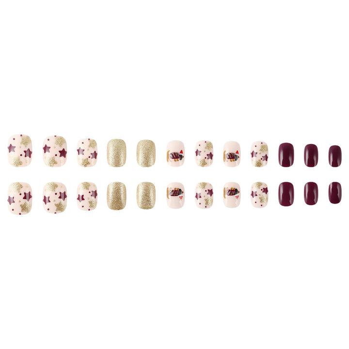 Festive Glitter Nail Art Stornfield