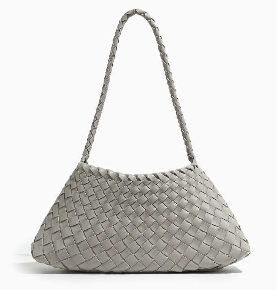 Textured Woven Slouchy Shoulder Bag Stornfield