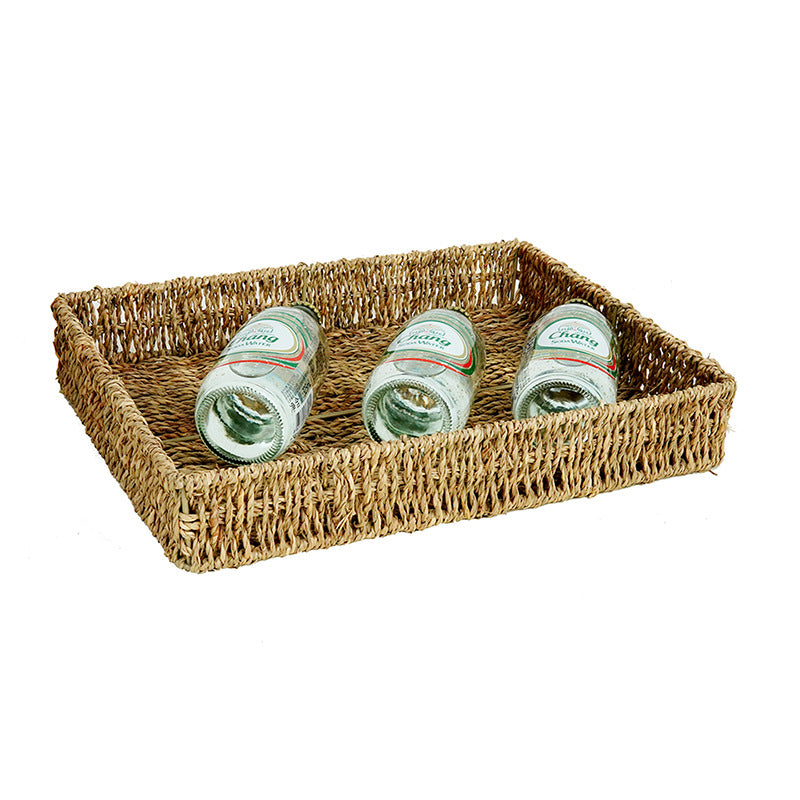 Rustic Handwoven Storage Tray Stornfield