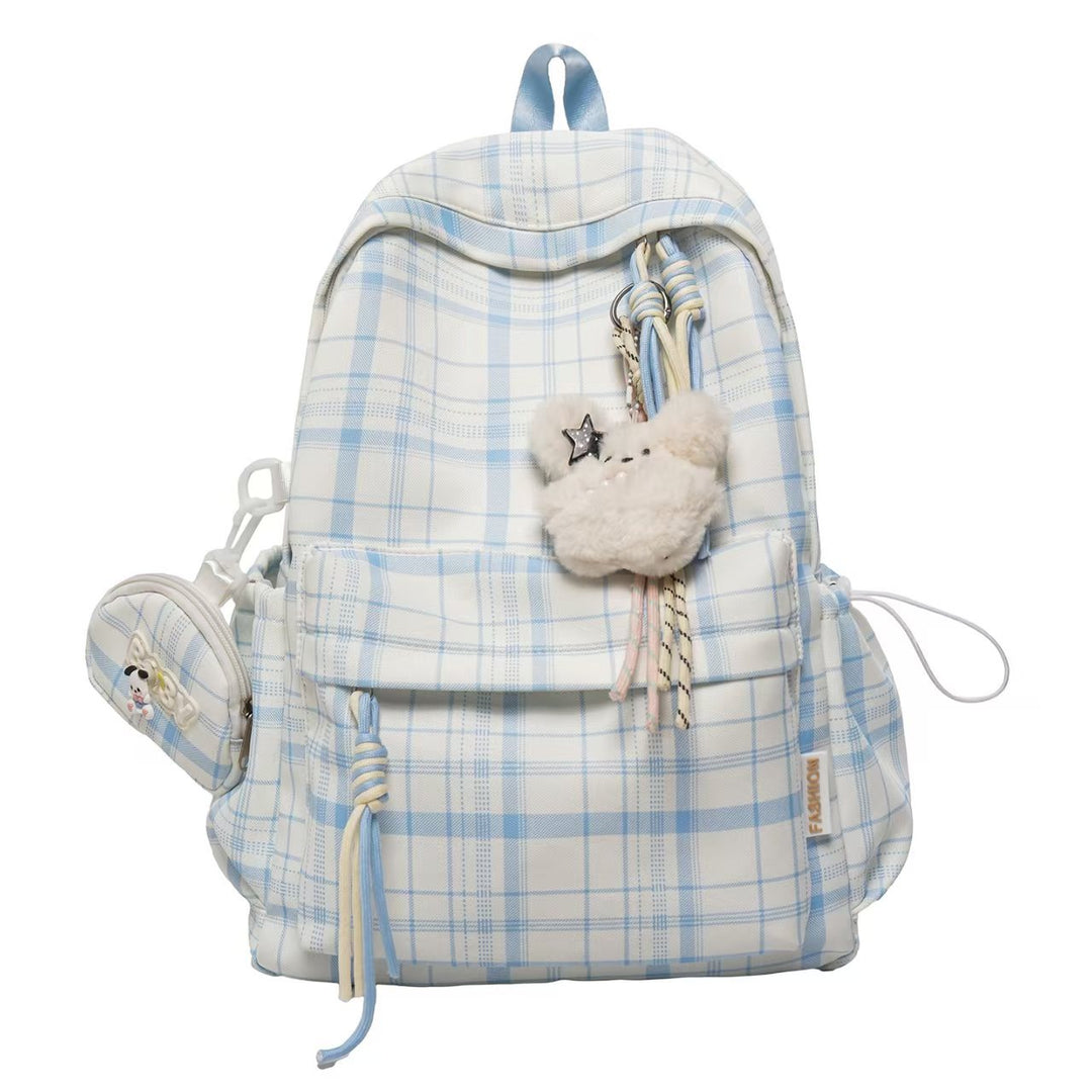 Playful Plaid Design Backpack Stornfield