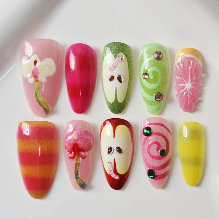 Expressive Decorative Nail Art Extensions Stornfield