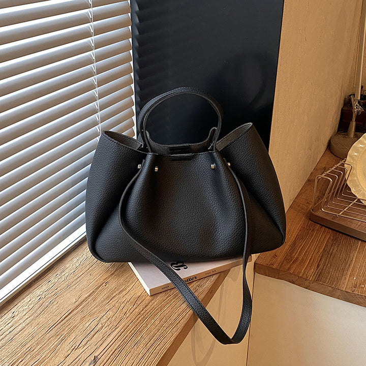 Versatile Leather Tote Bag