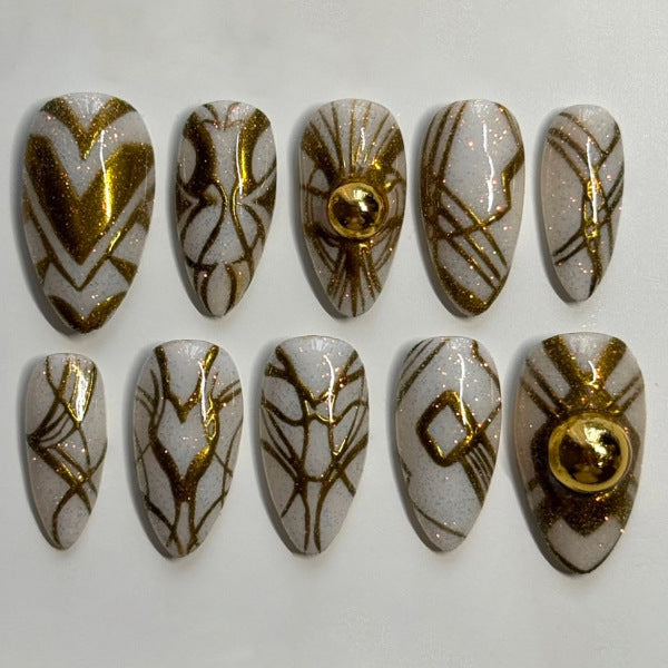 Thematic Artisan Press-On Nail Set Stornfield