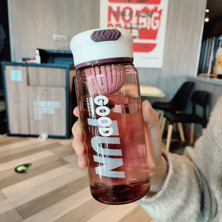 Women's infuser water bottle with removable fruit container Stornfield