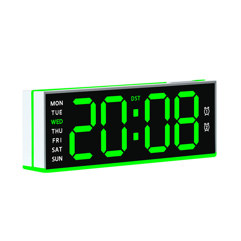 Digital alarm clock with large LED display and dual alarm function Stornfield