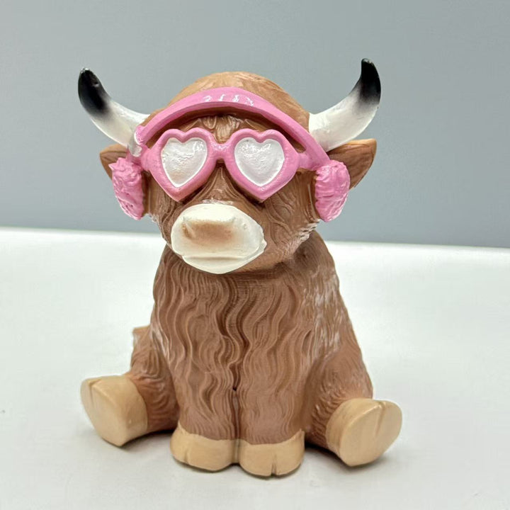 cute decorative horned cattle Stornfield