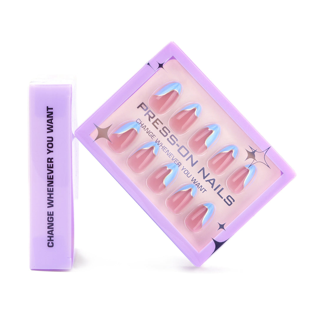 Artistic printed nails in modern design Stornfield