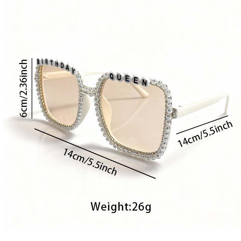 Statement Pearl-Embellished Sunglasses Stornfield
