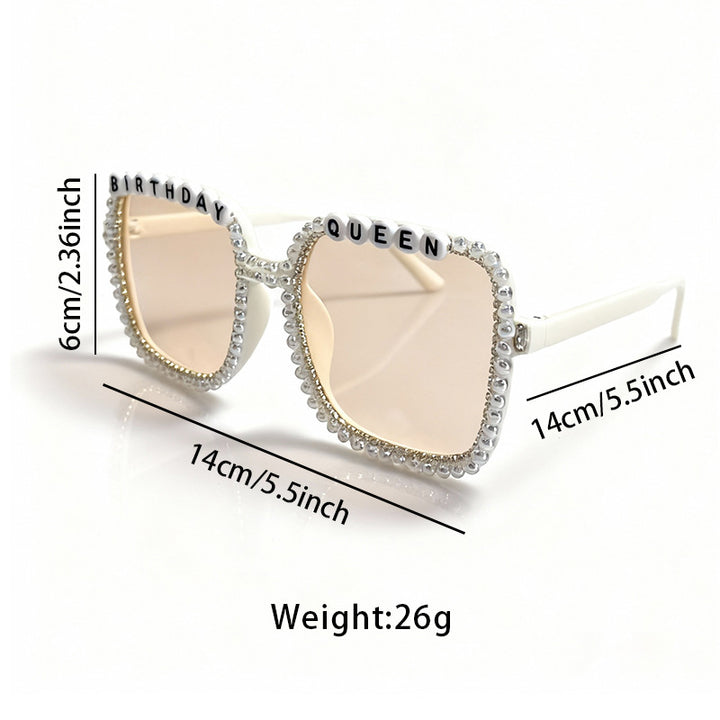 Statement Pearl-Embellished Sunglasses Stornfield