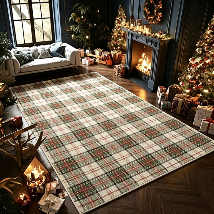 Cozy Winter-Themed Area Rug