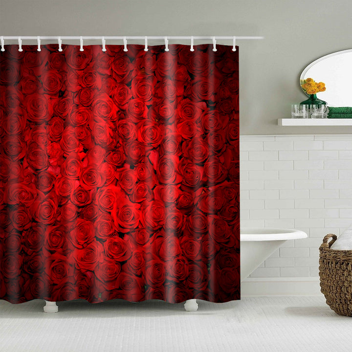 Floral Patterned Bathroom Shower Curtain Stornfield