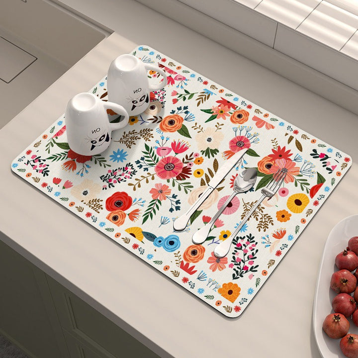 Decorative Kitchen Comfort Mat
