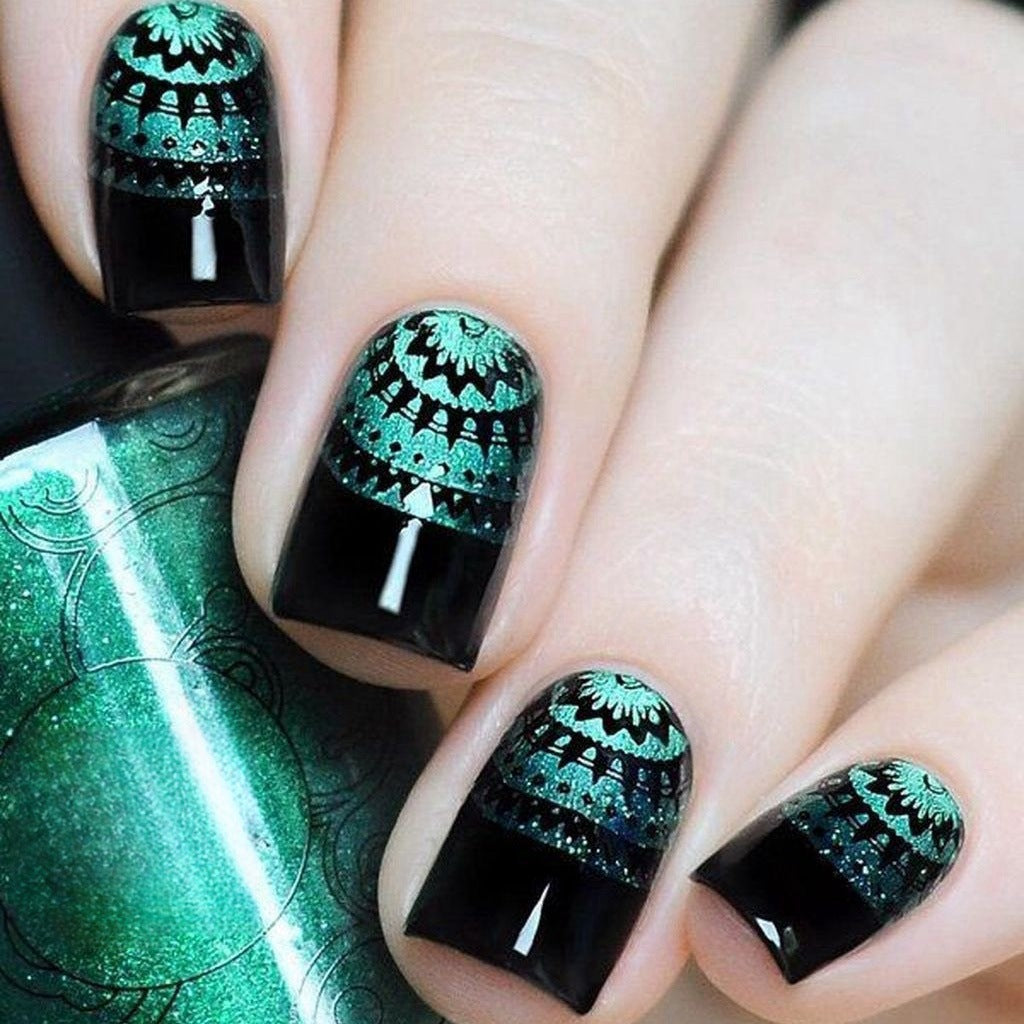 Creative ethnic style artistic nails Stornfield