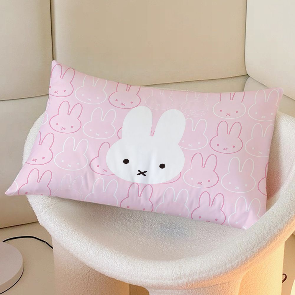 Cute Bunny-Themed Decorative Pillow