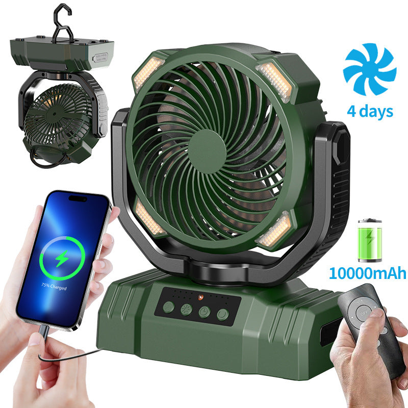 Unisex Portable USB Fan with Power Bank Function Stornfield
