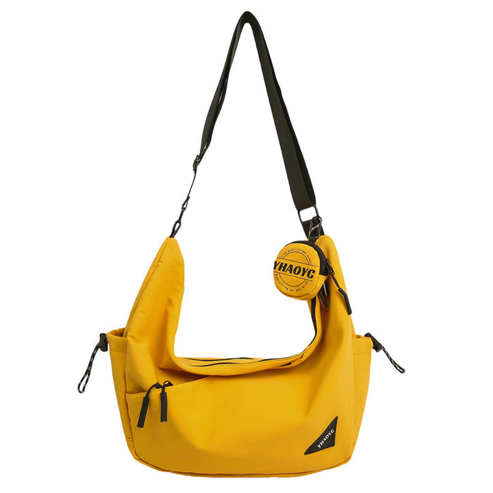 Stylish Shoulder Bag With Multiple Zip Compartments Stornfield