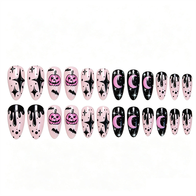 Creative Halloween Design Gel Nails Stornfield