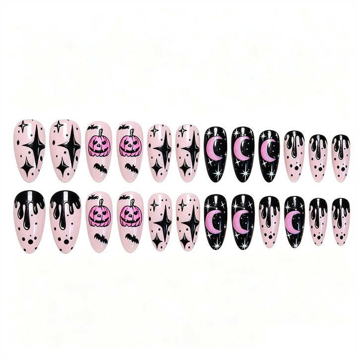 Creative Halloween Design Gel Nails Stornfield