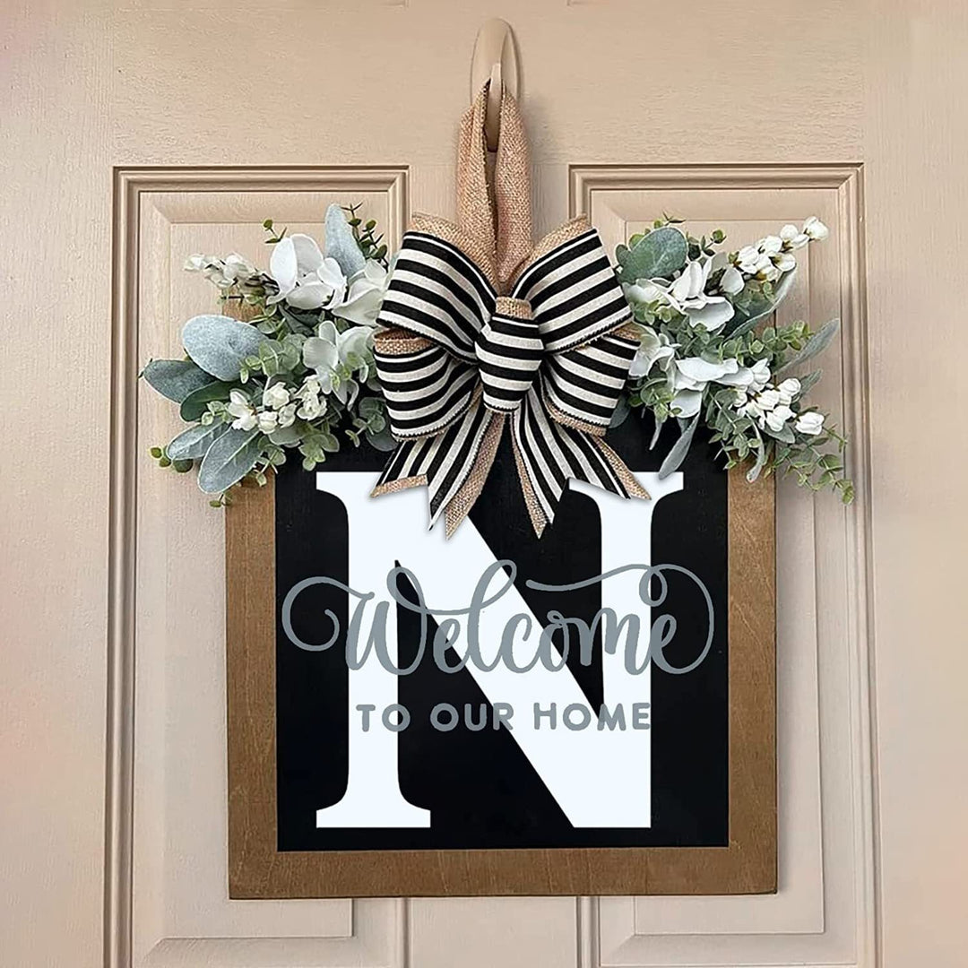 Customizable Welcome Door Sign