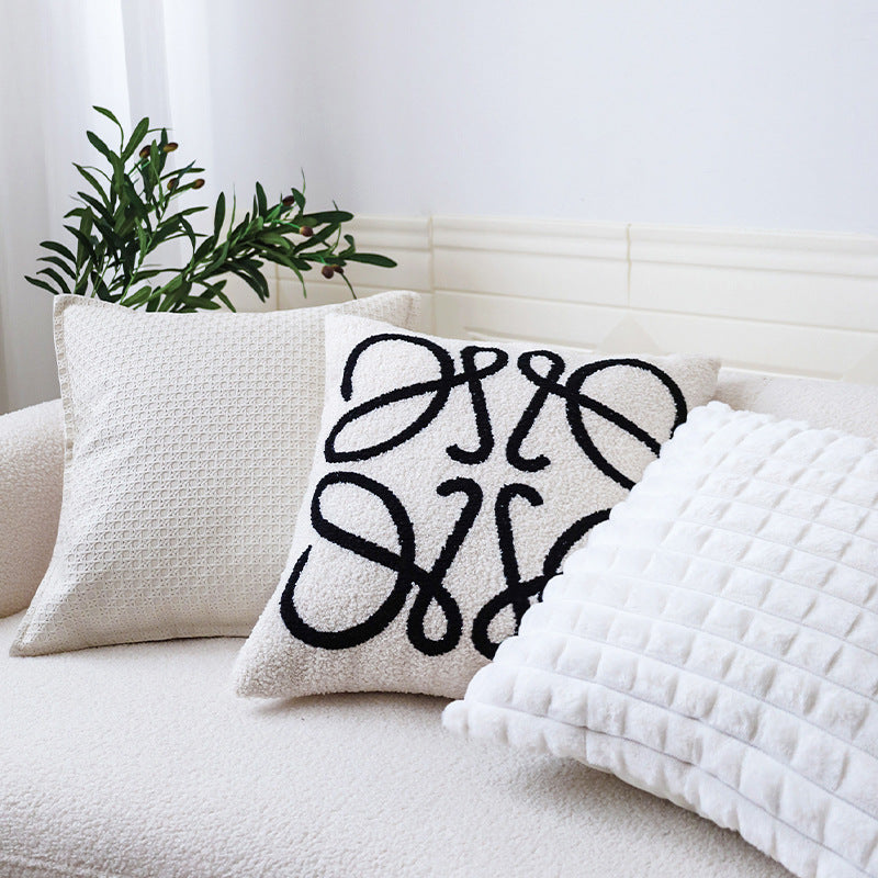 High-quality plush decorative pillow