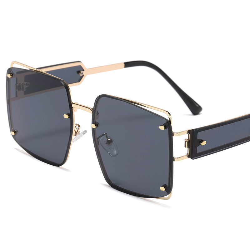Women's elegant oversized sunglasses with distinctive geometric design Stornfield