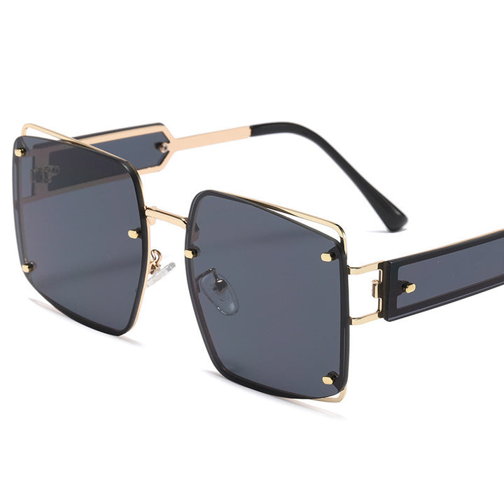 Women's elegant oversized sunglasses with distinctive geometric design Stornfield
