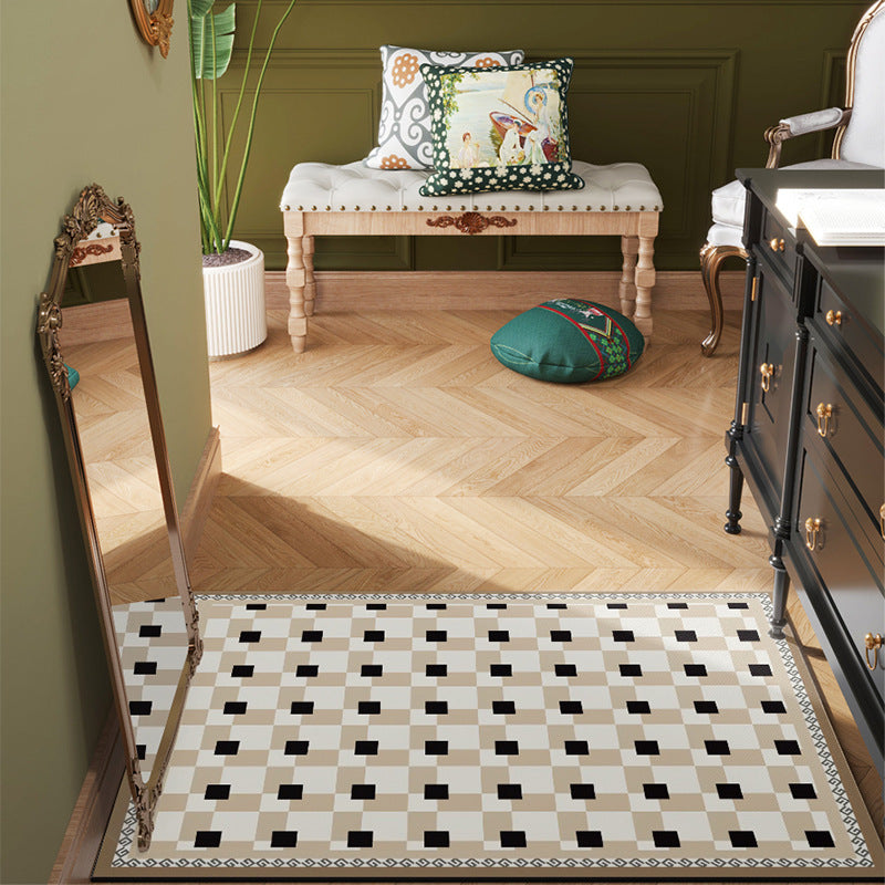 Artistic Floral Area Mat