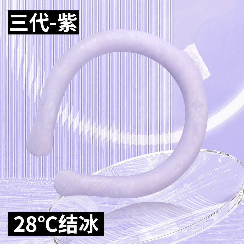 Women's flexible silicone LED neck light for hands-free reading and sports Stornfield