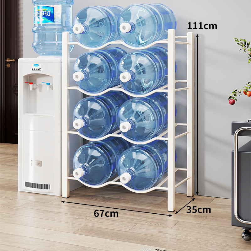 Heavy-Duty Triple-Tier Water Jug Rack for Large Bottles
