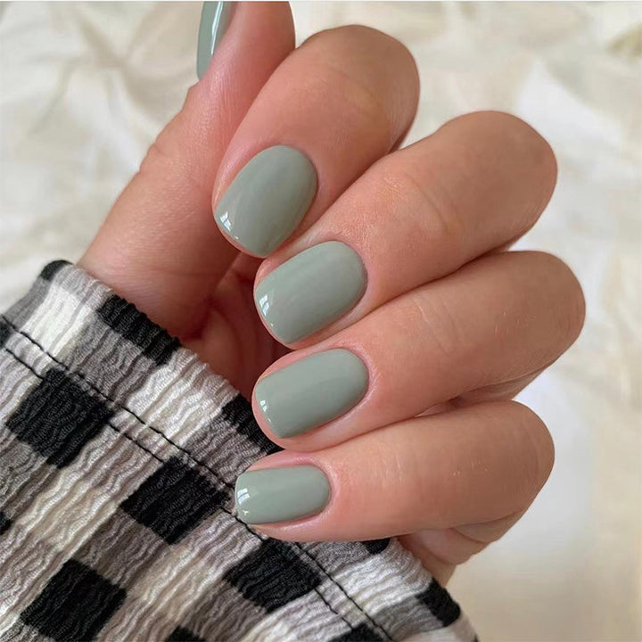 Creative Nail Art with Elegant High Gloss Finish Stornfield