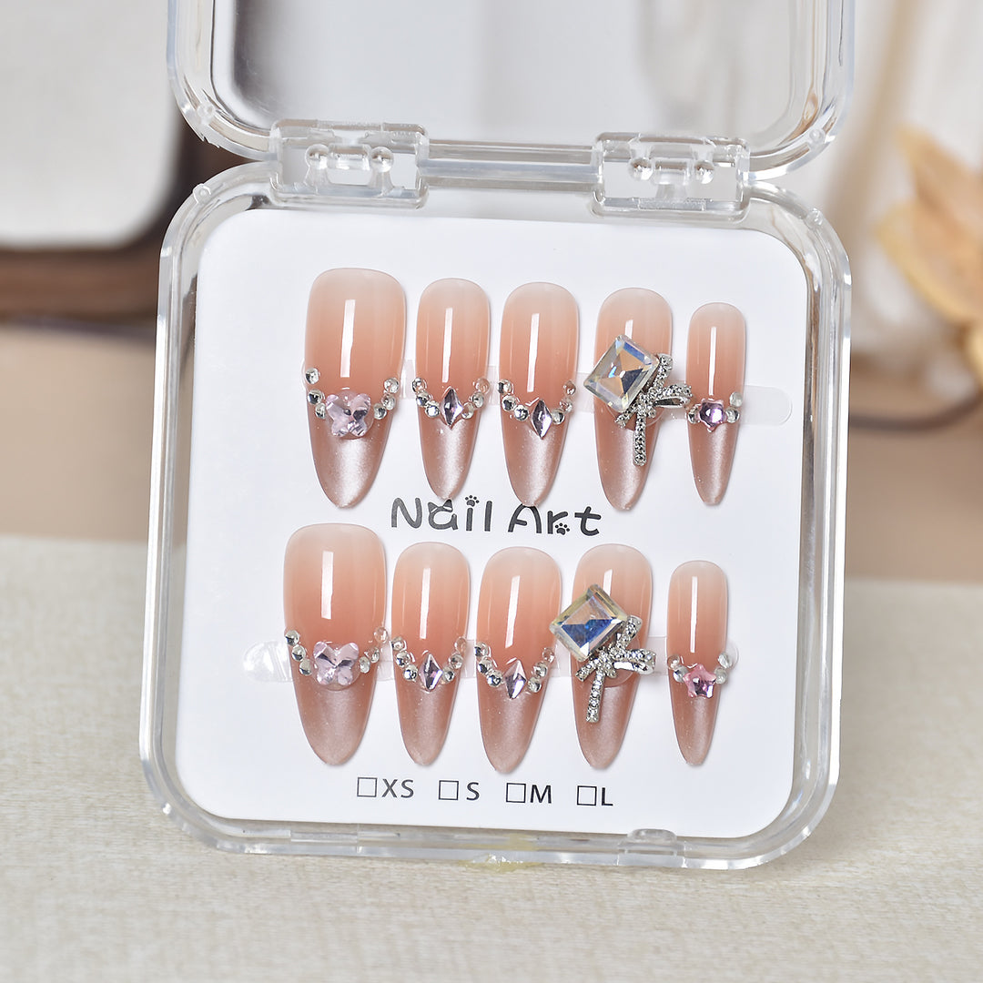 Premium Glamorous Press-On Nail Extensions Stornfield