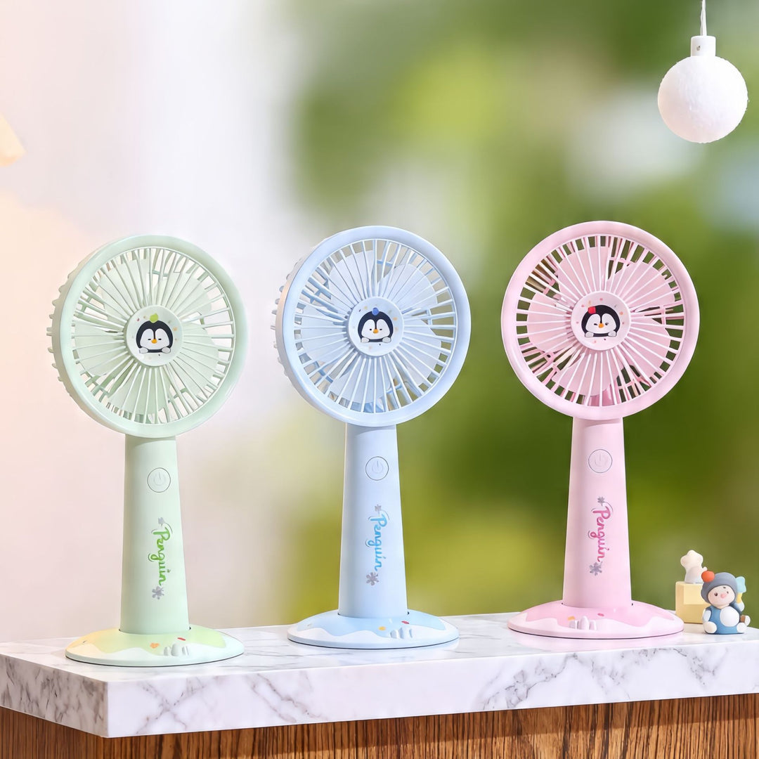 Women's Portable High-Performance Fan with USB Connection and Variable Speed Control Stornfield