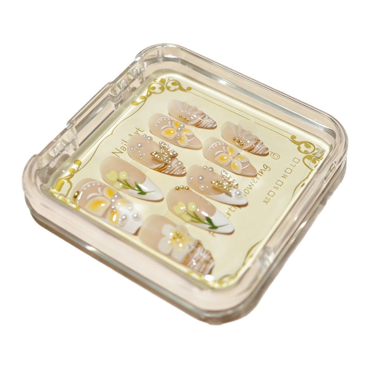 Floral Design Luxury Press-On Nails Stornfield