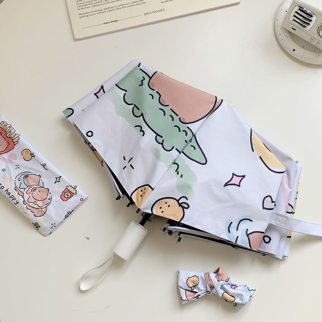 Women's Foldable Umbrella with Animal Motifs Stornfield