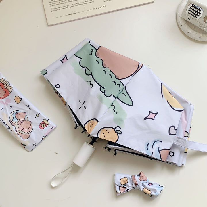 Women's Foldable Umbrella with Animal Motifs Stornfield