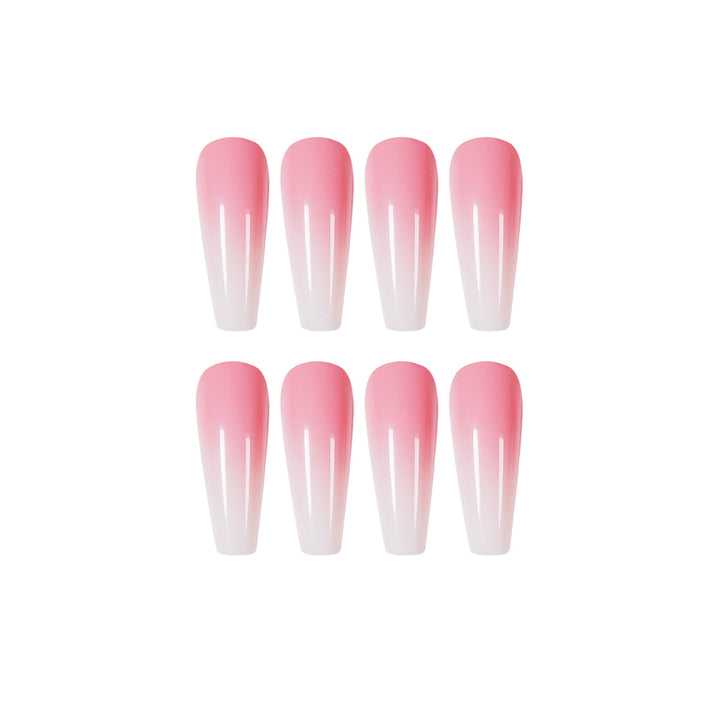 Nail set with stylish ombre design Stornfield