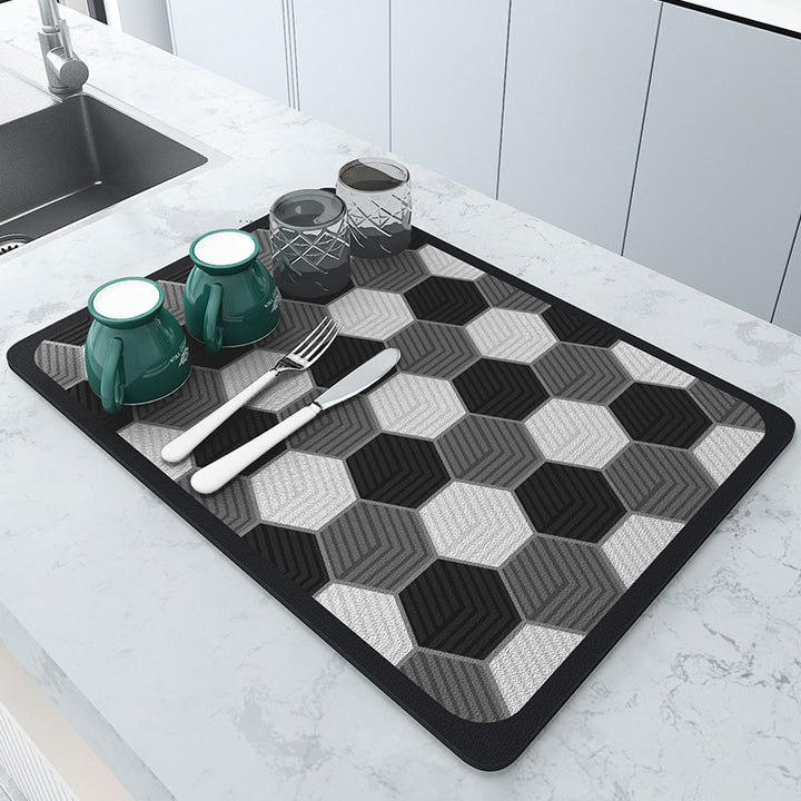 Floral Pattern Kitchen Mat Stornfield