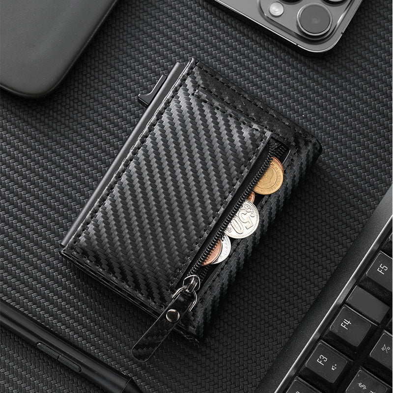 Carbon Fiber Zip Wallet Stornfield